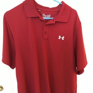 Under Armour heat gear loose polo.
